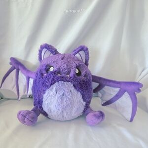 Squishable Spooky Bat Plush Stuffed Toy Purple Vampire 9 Inch 2024